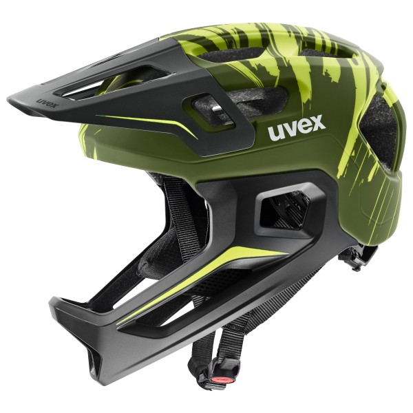 Uvex - Kid's React Jr. Fullface - Casque de cyclisme