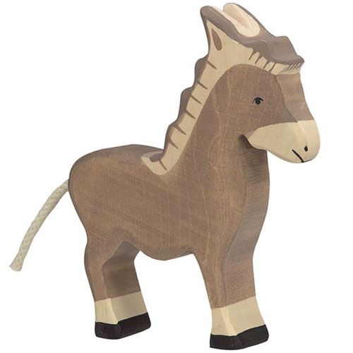 Holztiger ezel staand 11 cm