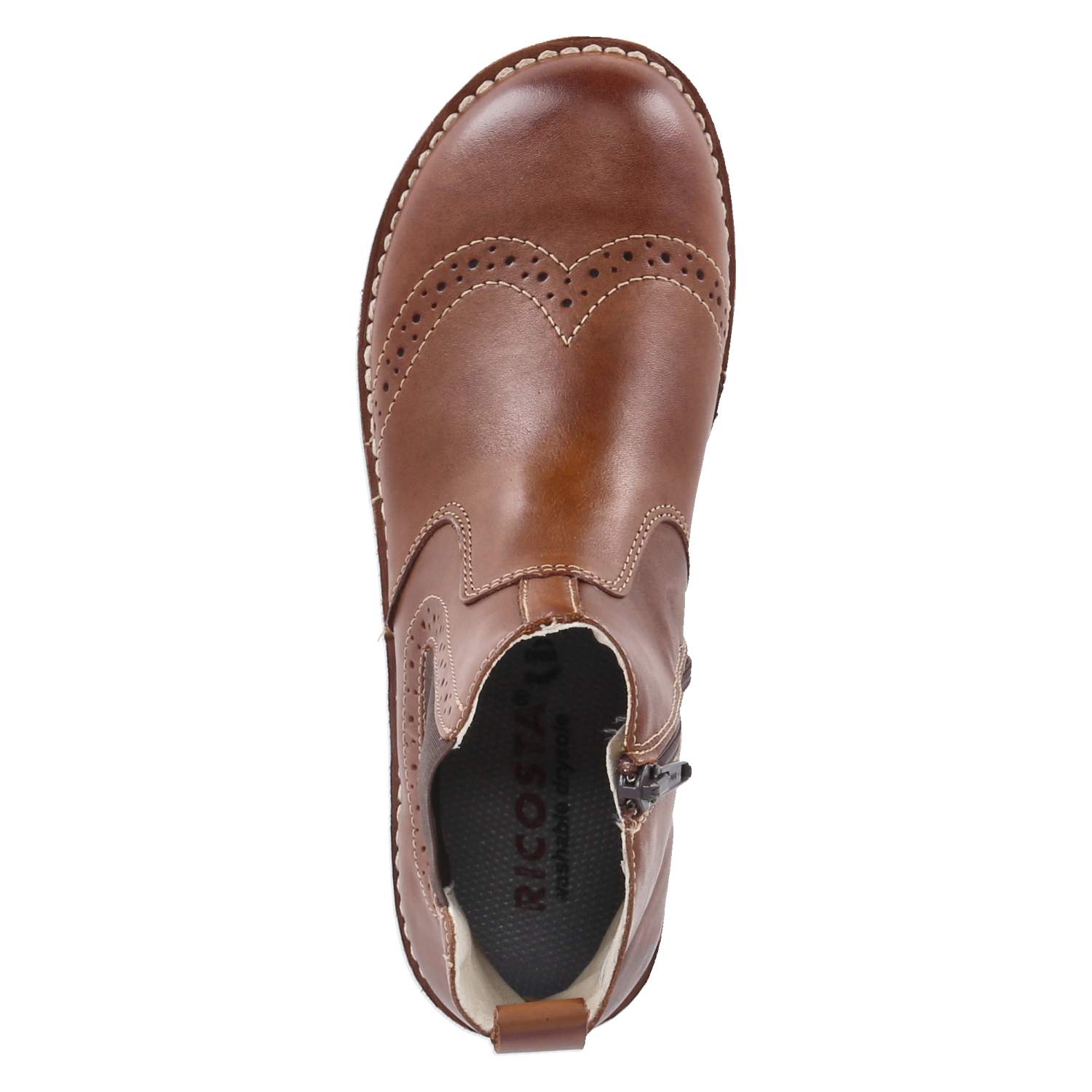 Ricosta Chelsea Boots DALLAS - cognac