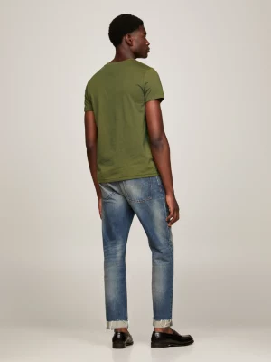 Camiseta Slim Fit com Logo