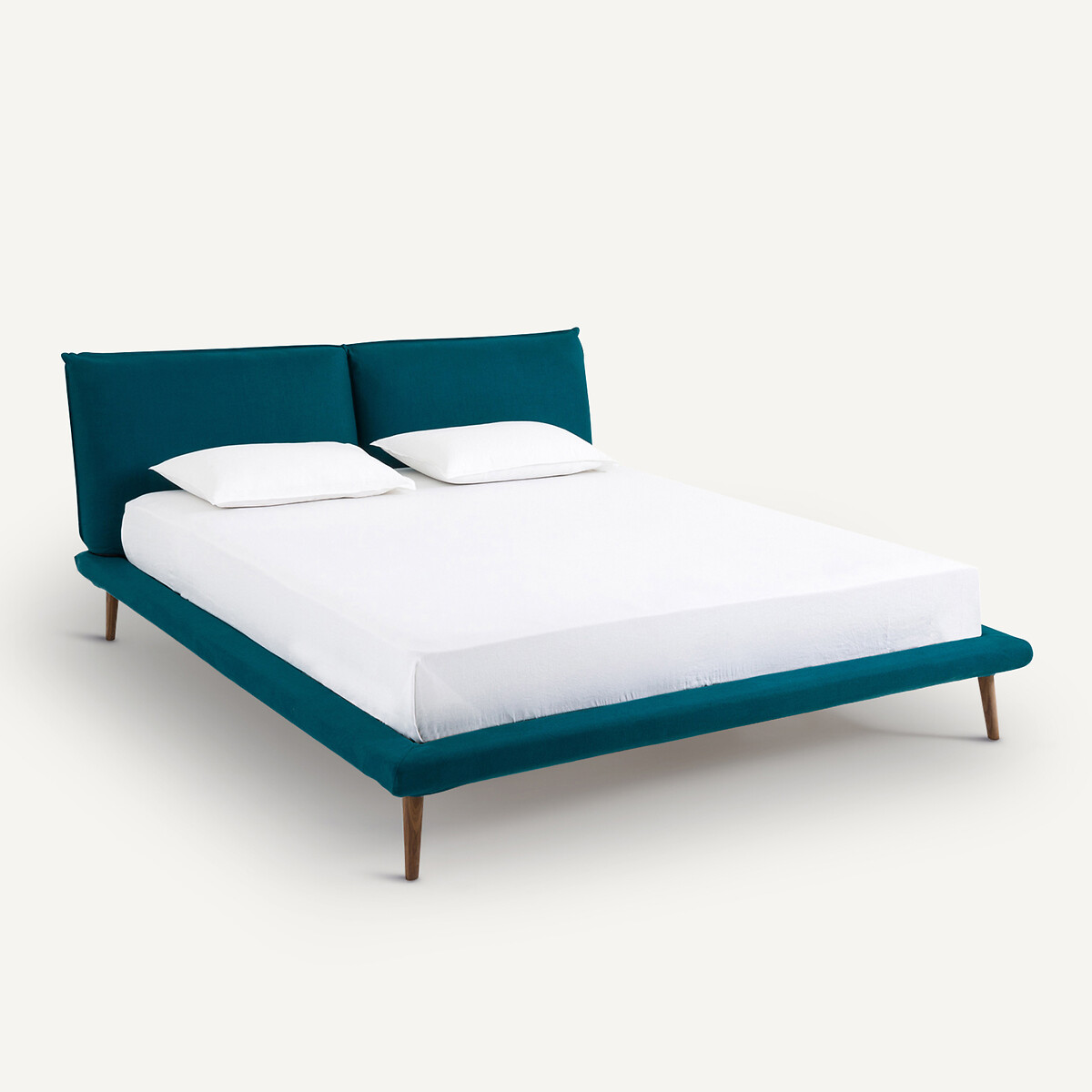 AM.PM<br>Cama de linho sem estrado, design Aurore, E. Gallina
