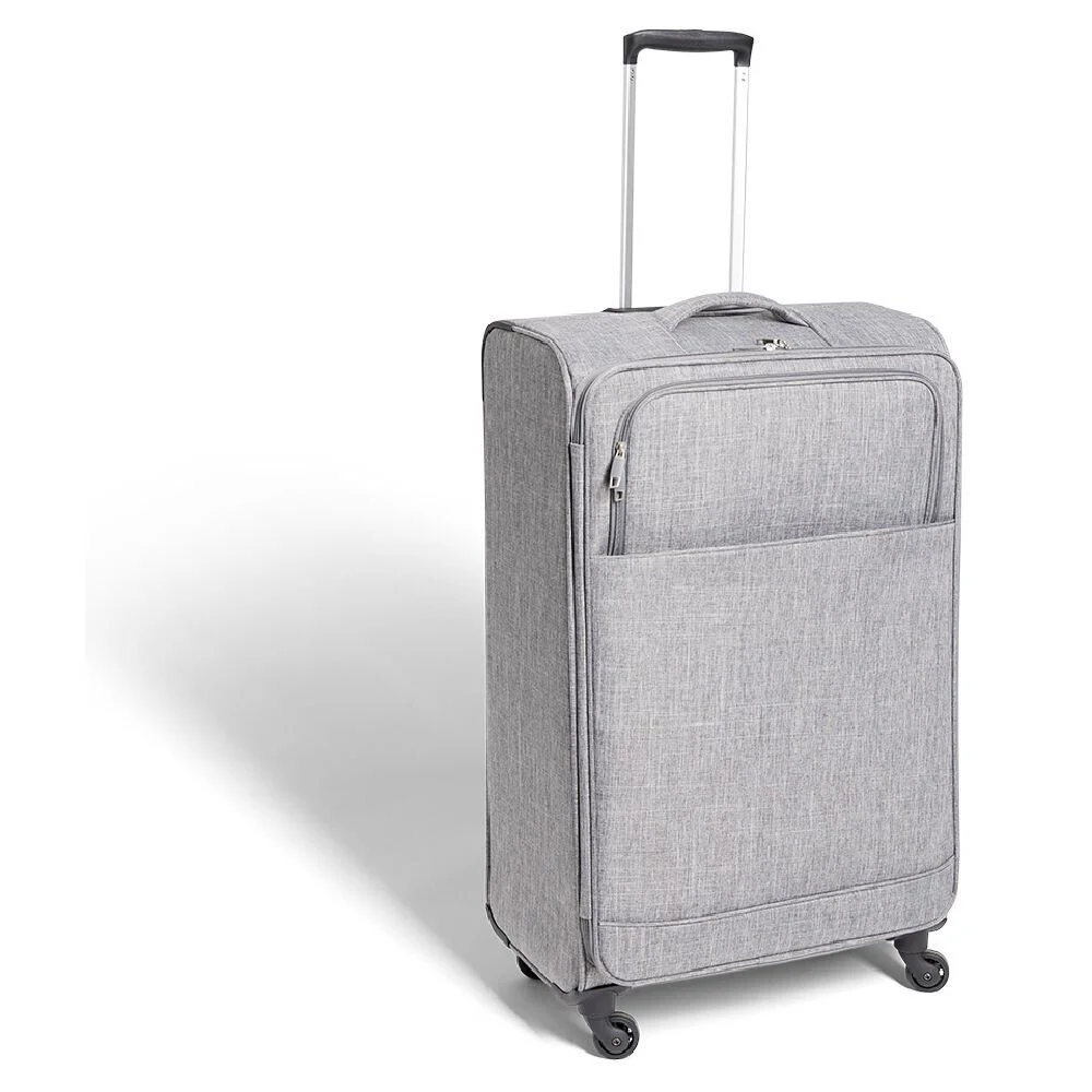 Valise souple 73L polyester gris