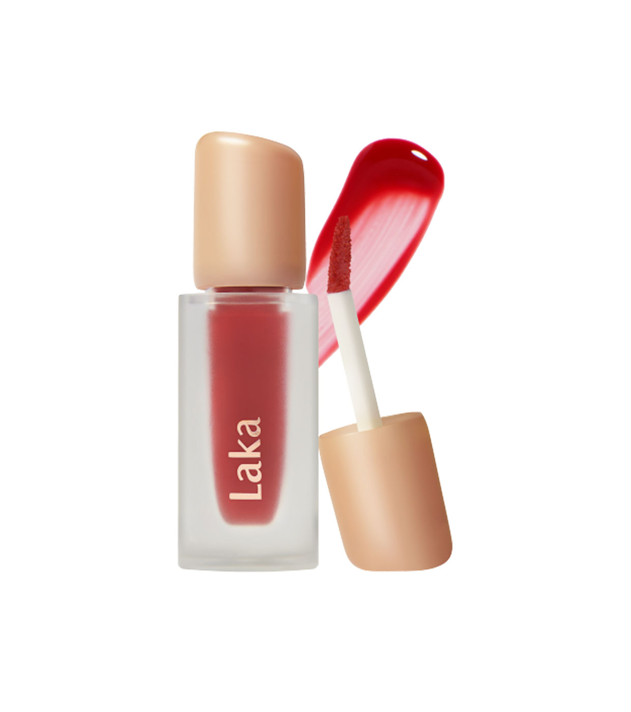 Laka - Hidratante Lip Gloss Tint Fruity Glam Tint - 116: Candid