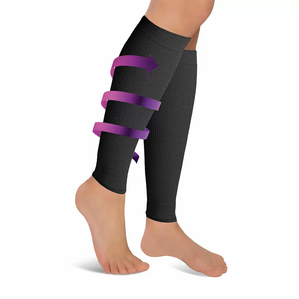 Gesamtes Zubehör - Socken Reise-Stützstulpen schwarz