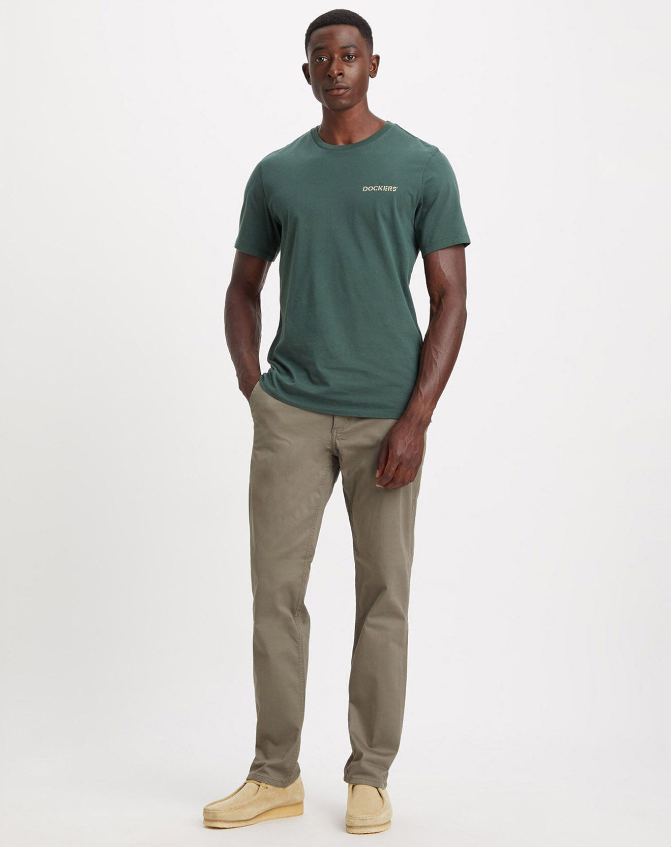 Dockers Pantalon Smart 360 Flex Alpha Slim kaki