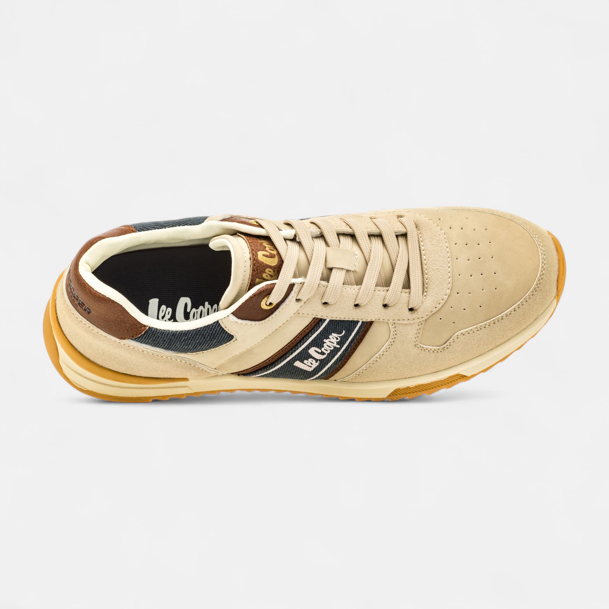 Baskets basses Homme beige
