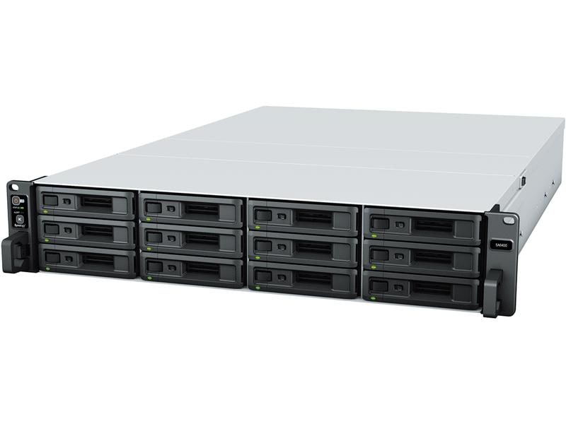 Synology NAS SA6400 12-bay 2HE Rackmount-NAS für leistungsstarkes Datenmanagement