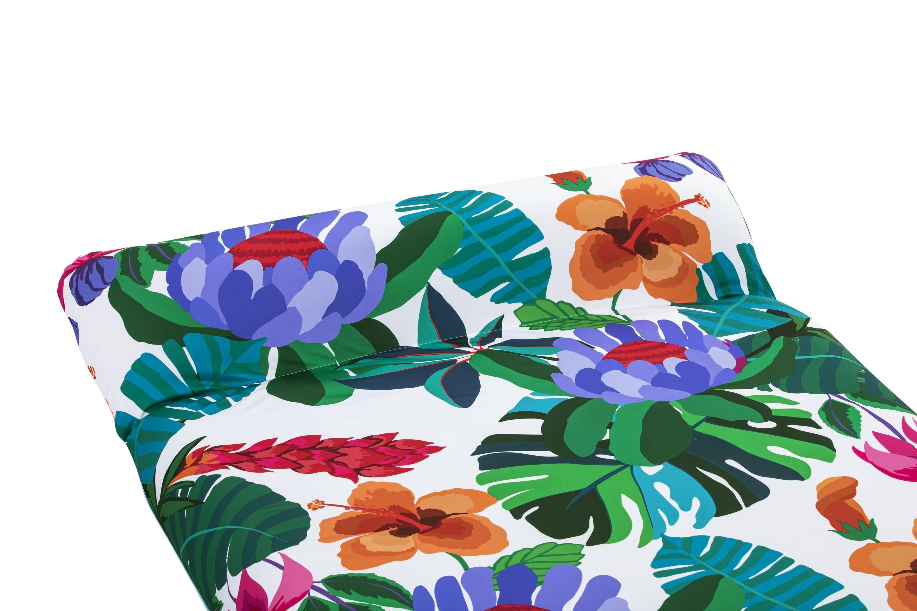 Luftmatratze Blissful Drifter mit Textilbezug 183 x 124 cm