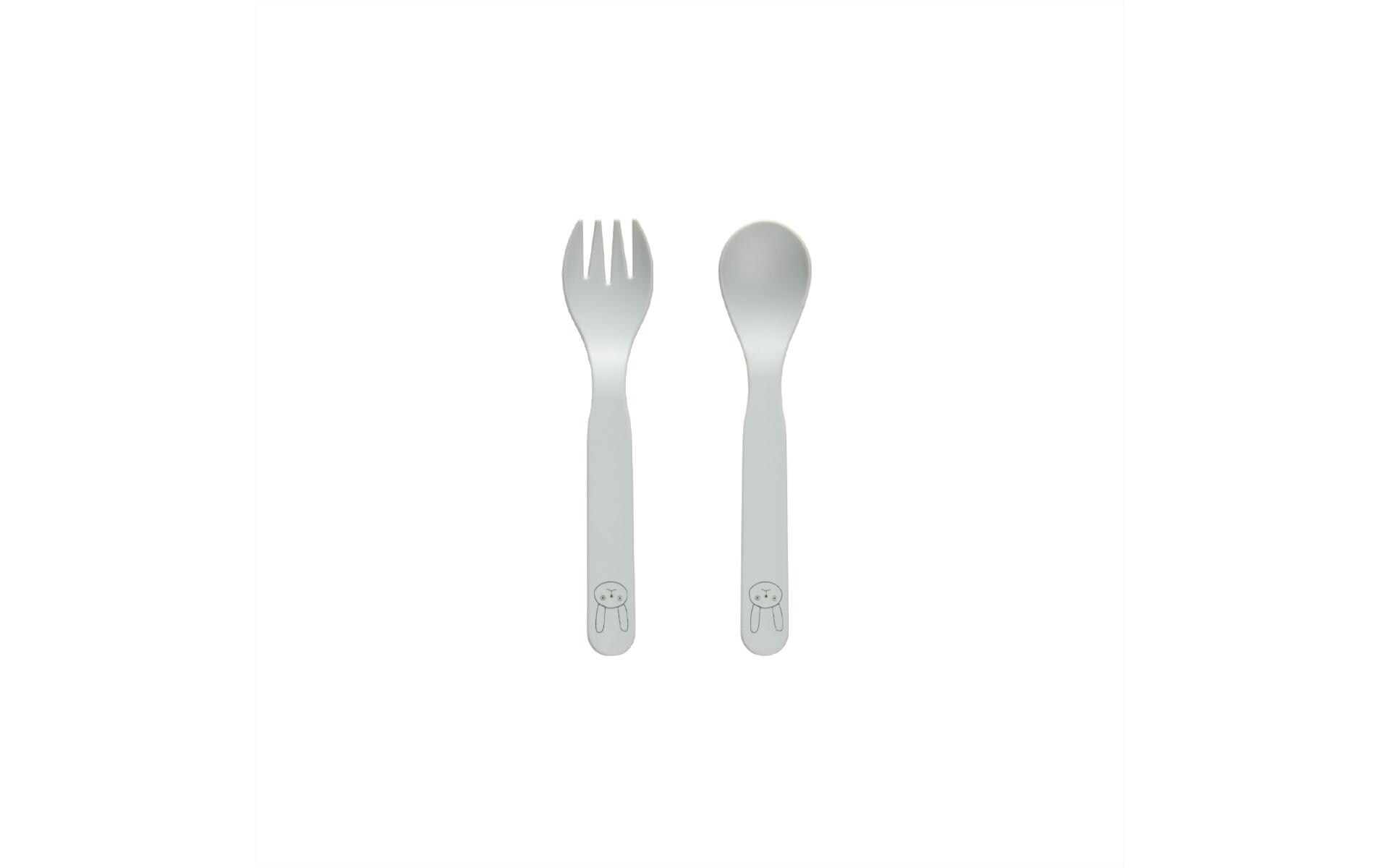 Kinderbesteckset Pullo 2-er Set, MintKinderlöffel und Gabel