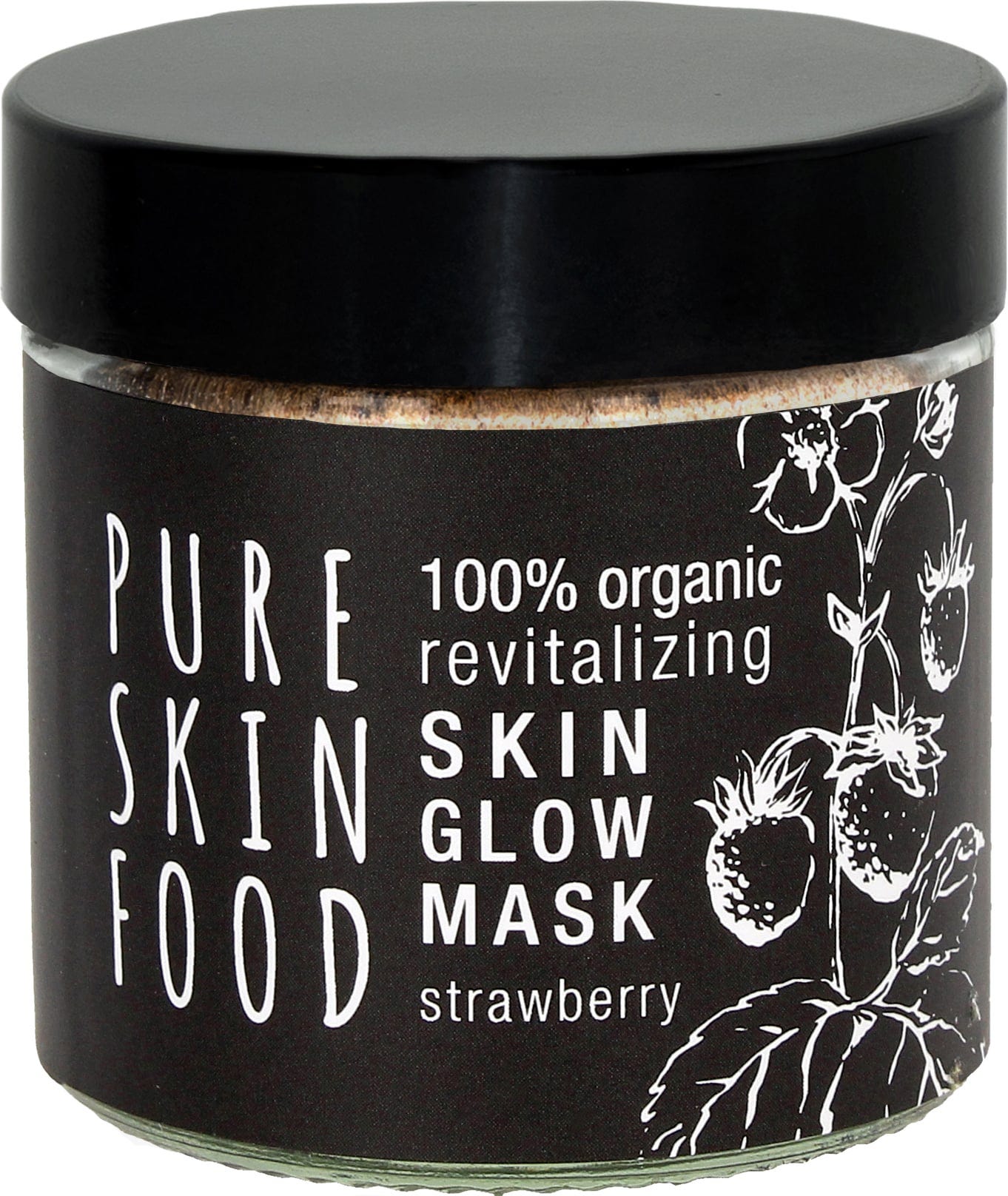 PURE SKIN FOOD  Organic Skin Glow Mask Strawberry, 60 ml