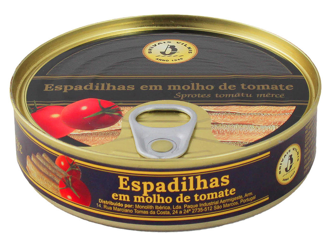 ESPADILHAS MONO MORE EM MOLHO TOMATE 160G