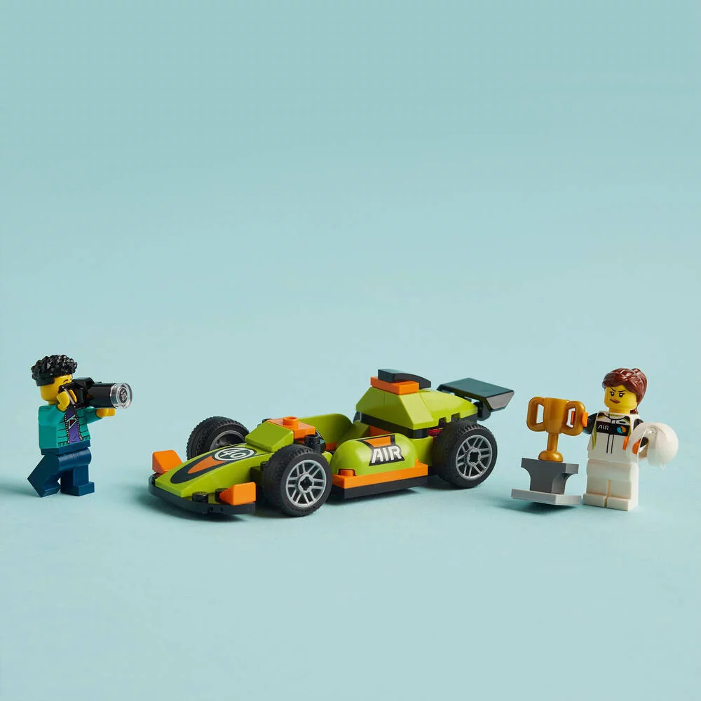 LEGO®CITY 60399 - LA VOITURE DE COURSE VERTE