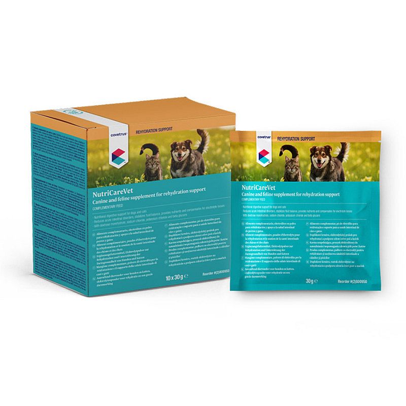 NutriCareVet Oral Rehydration Hond Kat 10 x 30 gram | 12355