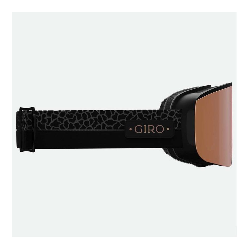 Giro ELLA - Masque ski + écran supplémentaire vivid infrared Femme black craze/vivid rose gold