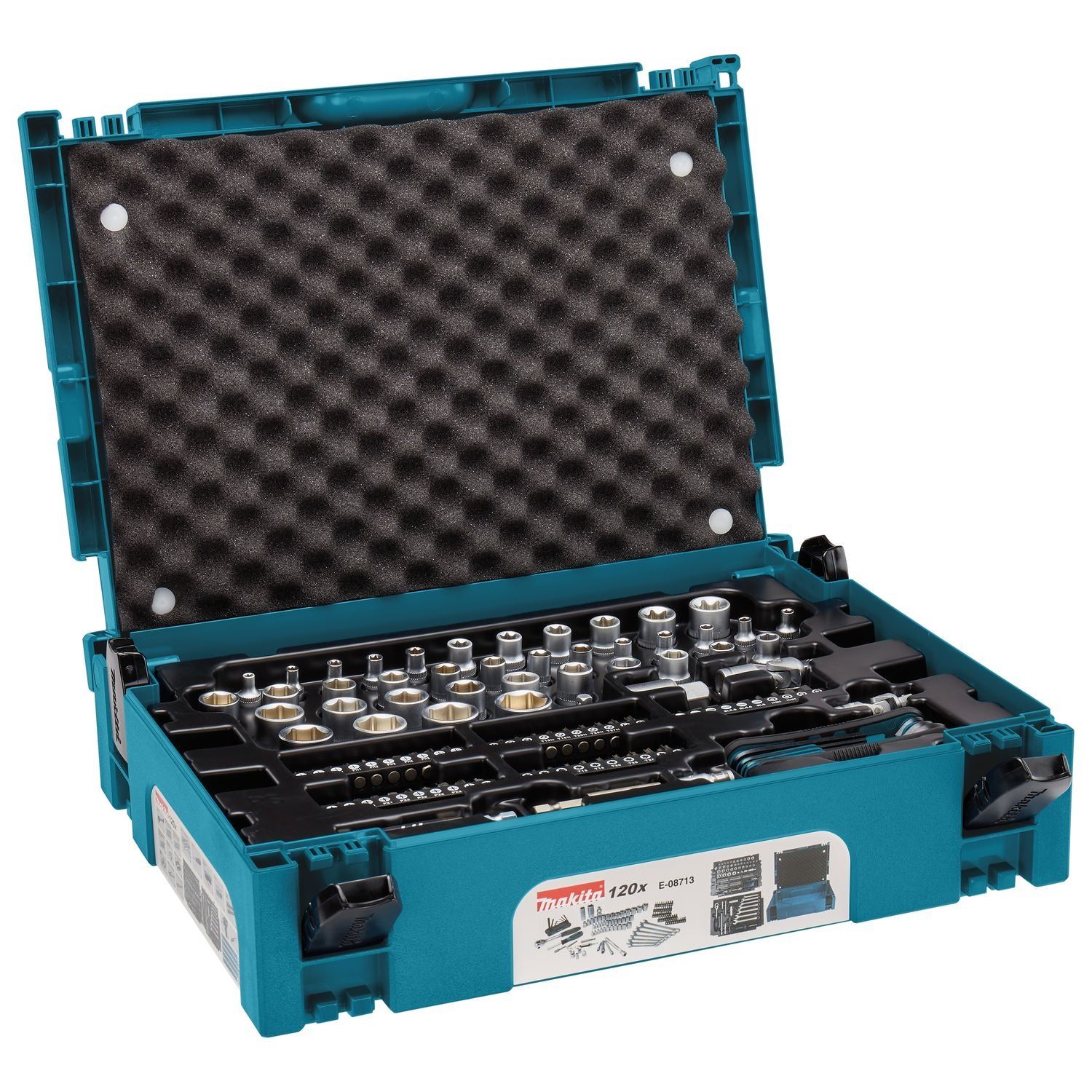 Makita E-08713 Handgereedschapsset 120-delig in Mbox
