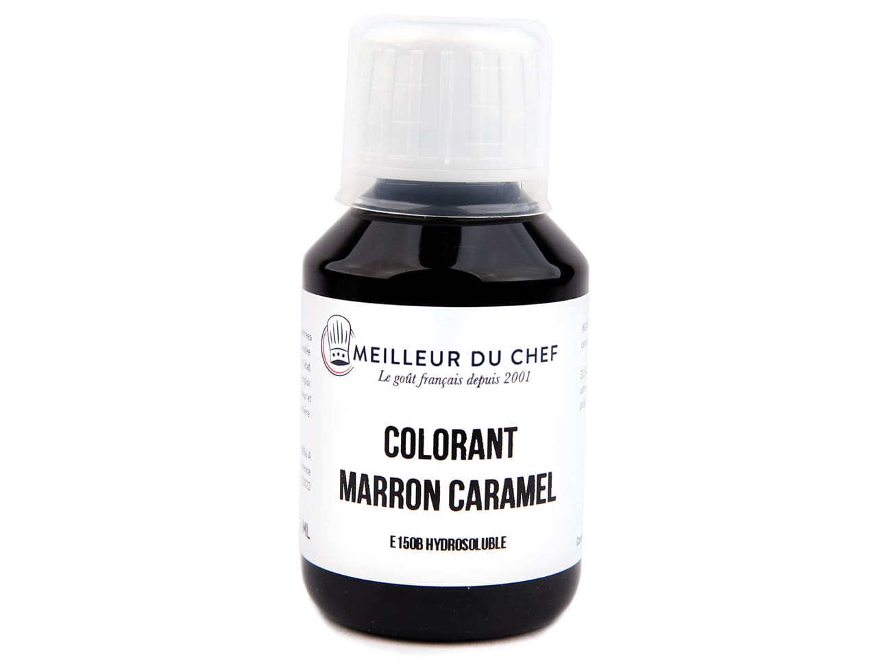 Colorant alimentaire liquide - marron-caramel E150b - 58 ml - Meilleur du Chef