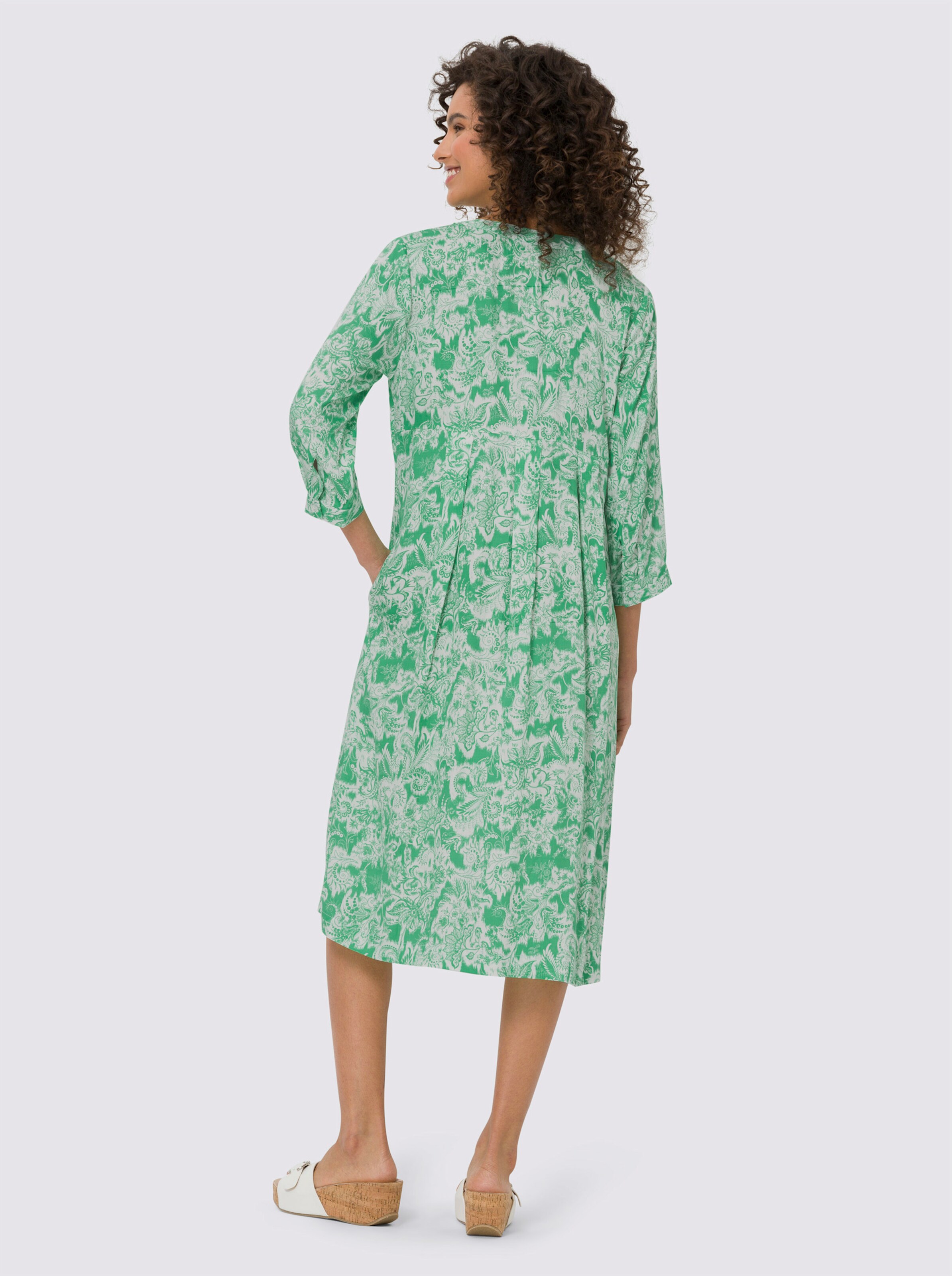 Druck-Kleid