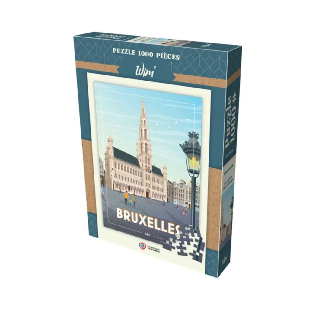 Puzzle Wim - Bruxelles - 1000 Pièces