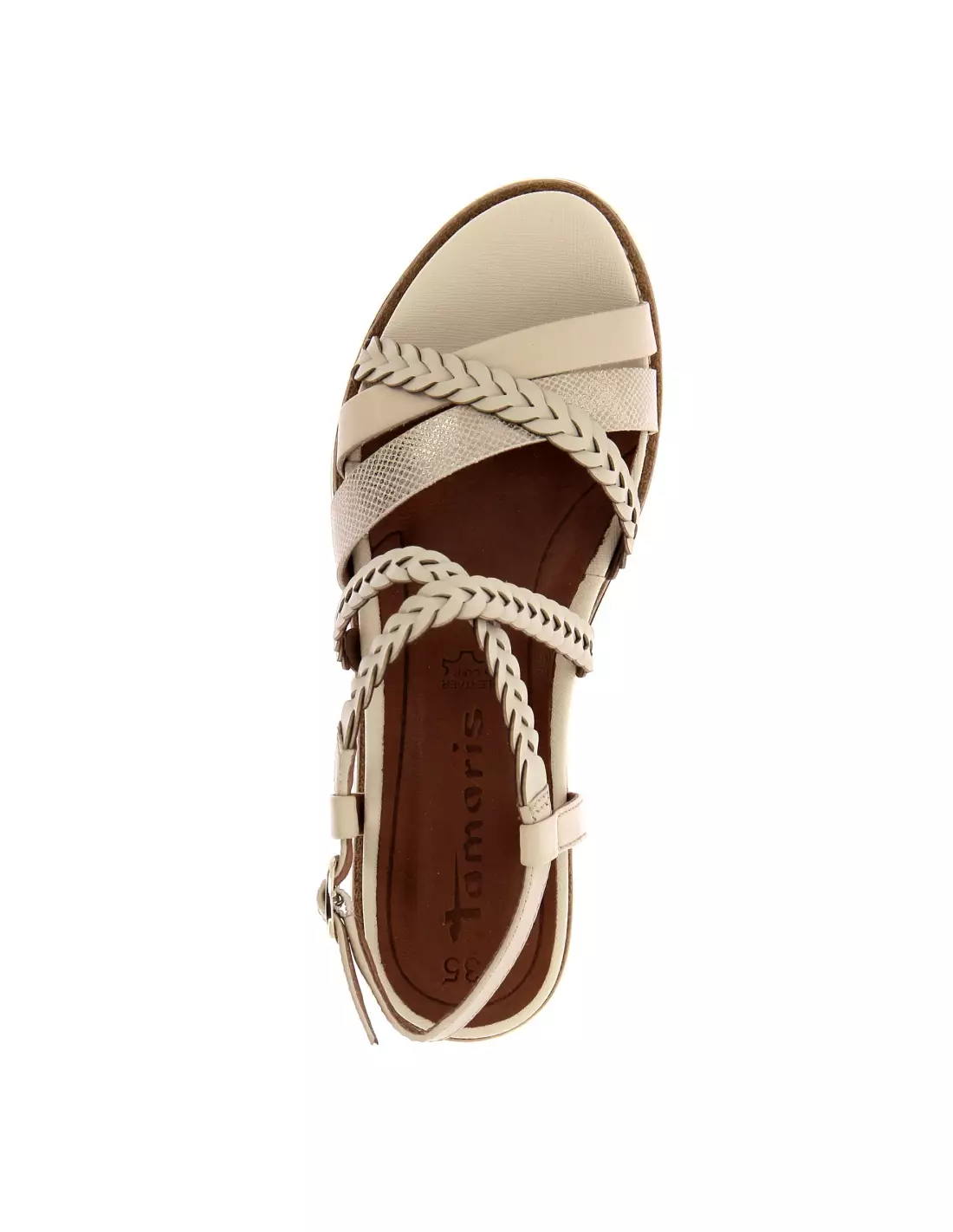TAMARIS 28207-42 - Sandales & nu-pieds Ivory