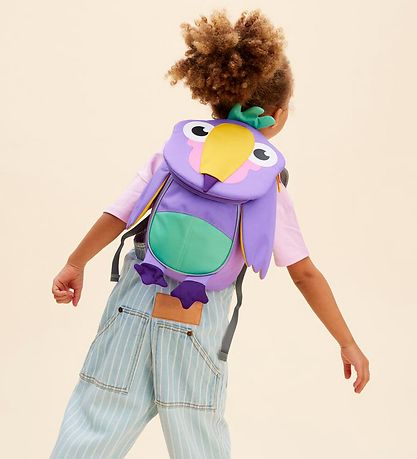 Affenzahn Rucksack - Klein - Kreativ Tukan - Lila