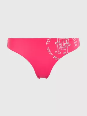 Calcinha de biquíni com logo da Hilfiger