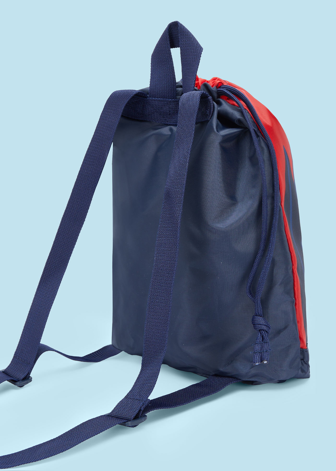 Mochila com cordão em formato de melancia para meninos