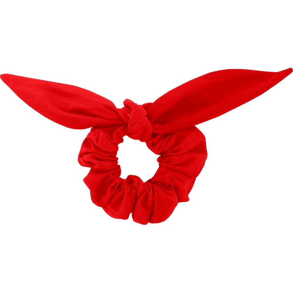 Chouchou Nœud Rouge Tangerine