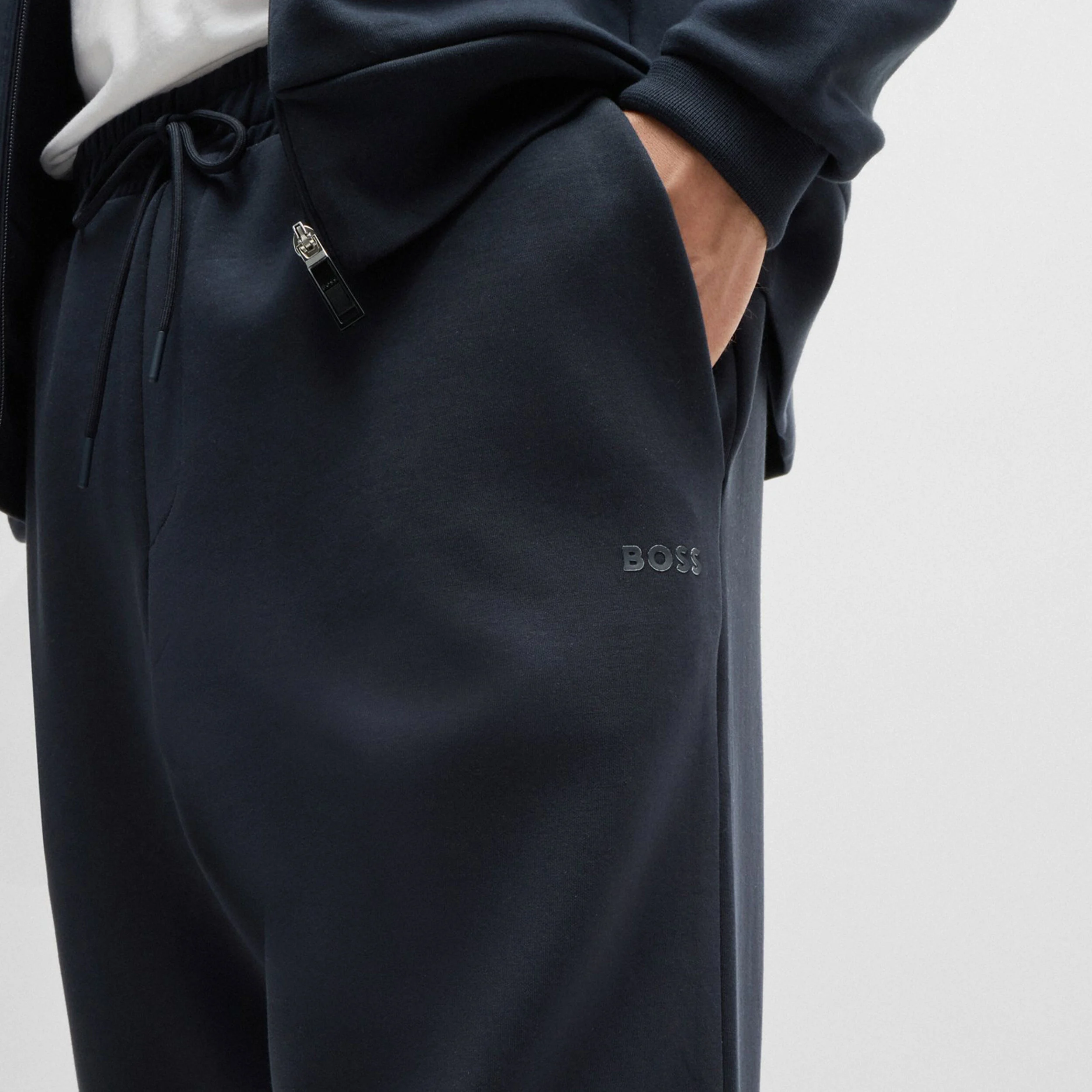 BOSS Hadiko Pantalon Survêtement Hommes - Bleu Foncé