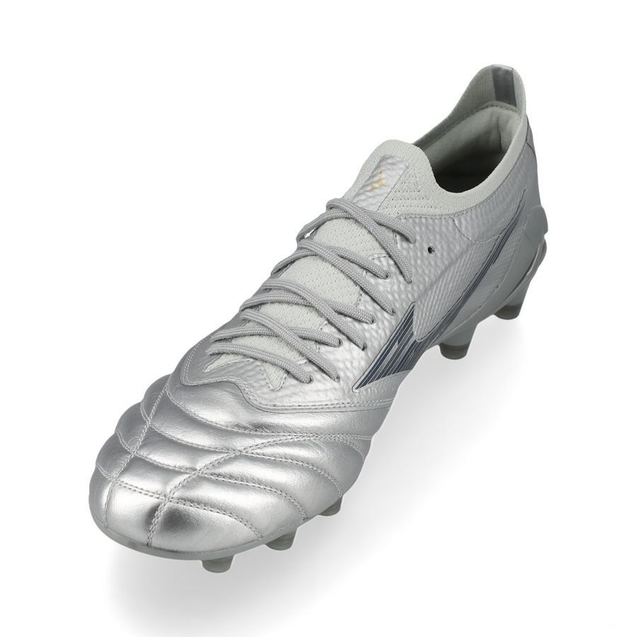 Mizuno Morelia Neo IV Beta Elite FG/AG Platinum Silver - Argent/Gris