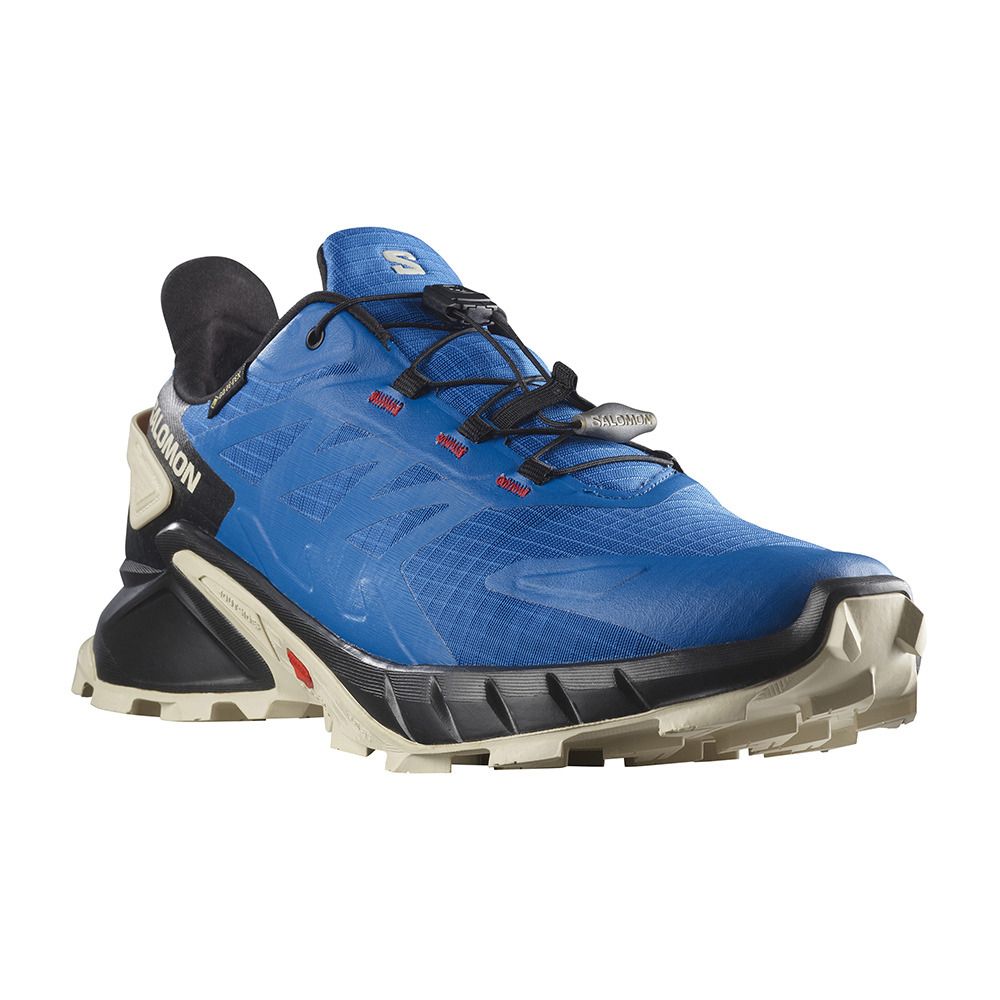 Salomon SUPERCROSS 4 GTX - Chaussures trail Homme nautical blue