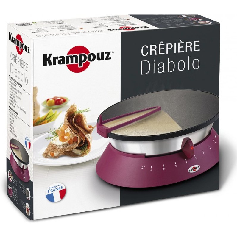 Crêpière Krampouz CEBPF2BO DIABOLO NOIR