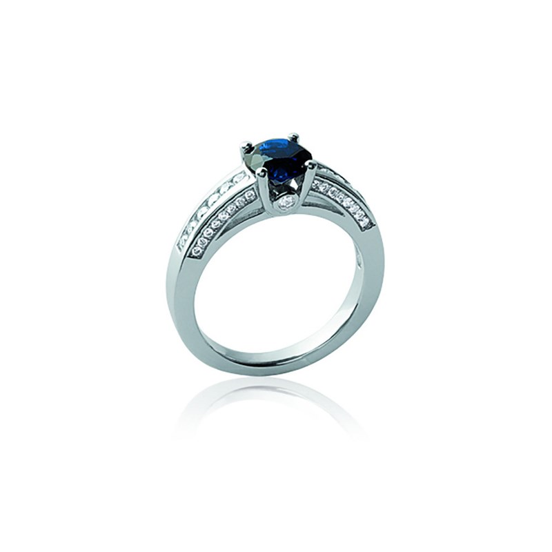 Bague Femme - Argent 925 - Oxyde de zirconium