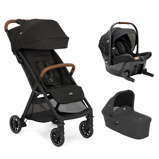 Poussette trio Pact pro + Siège Sprint Eclipse + Nacelle Ramble Shale - JOIE