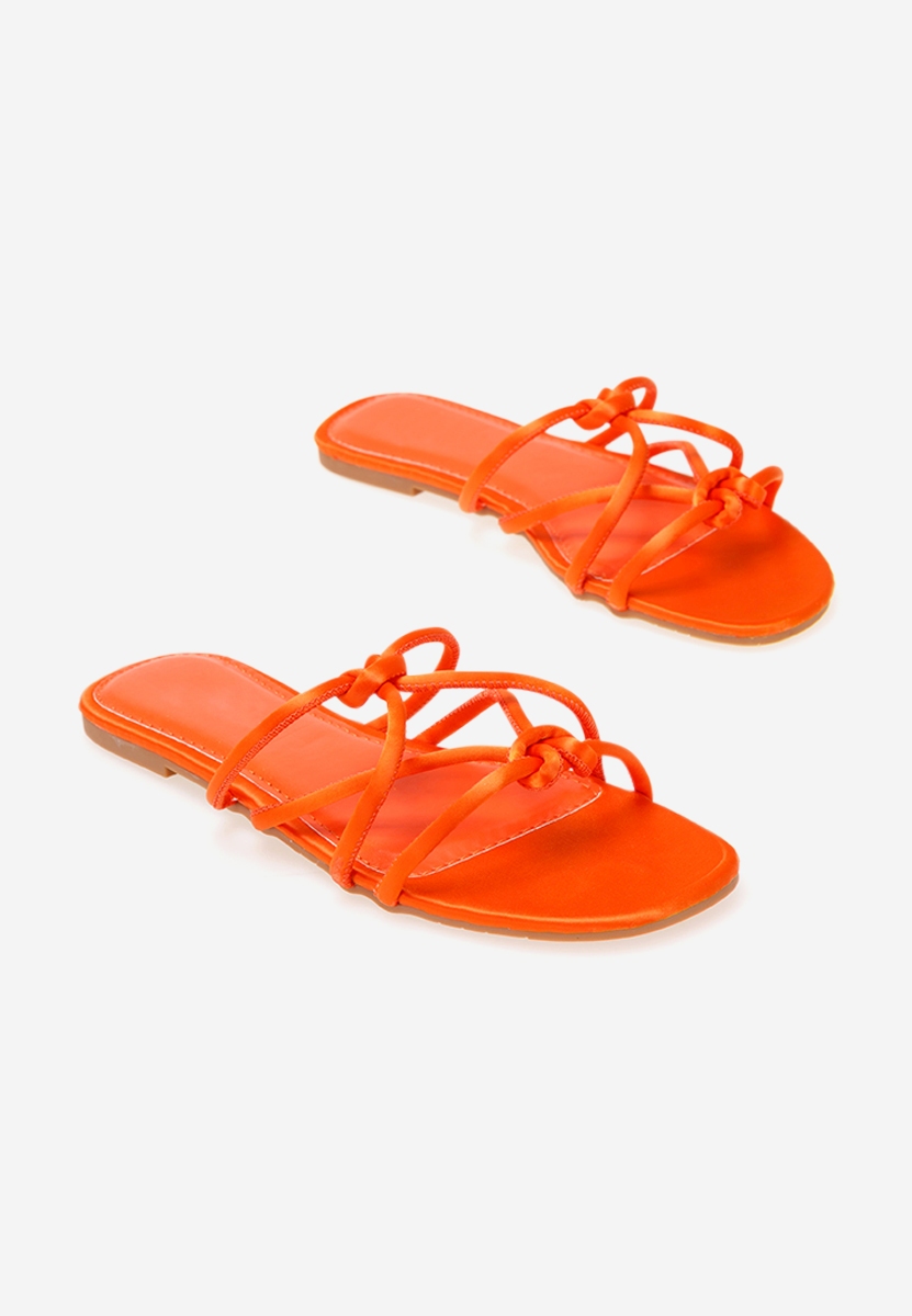 Pantoufles pour femme orange Ronca