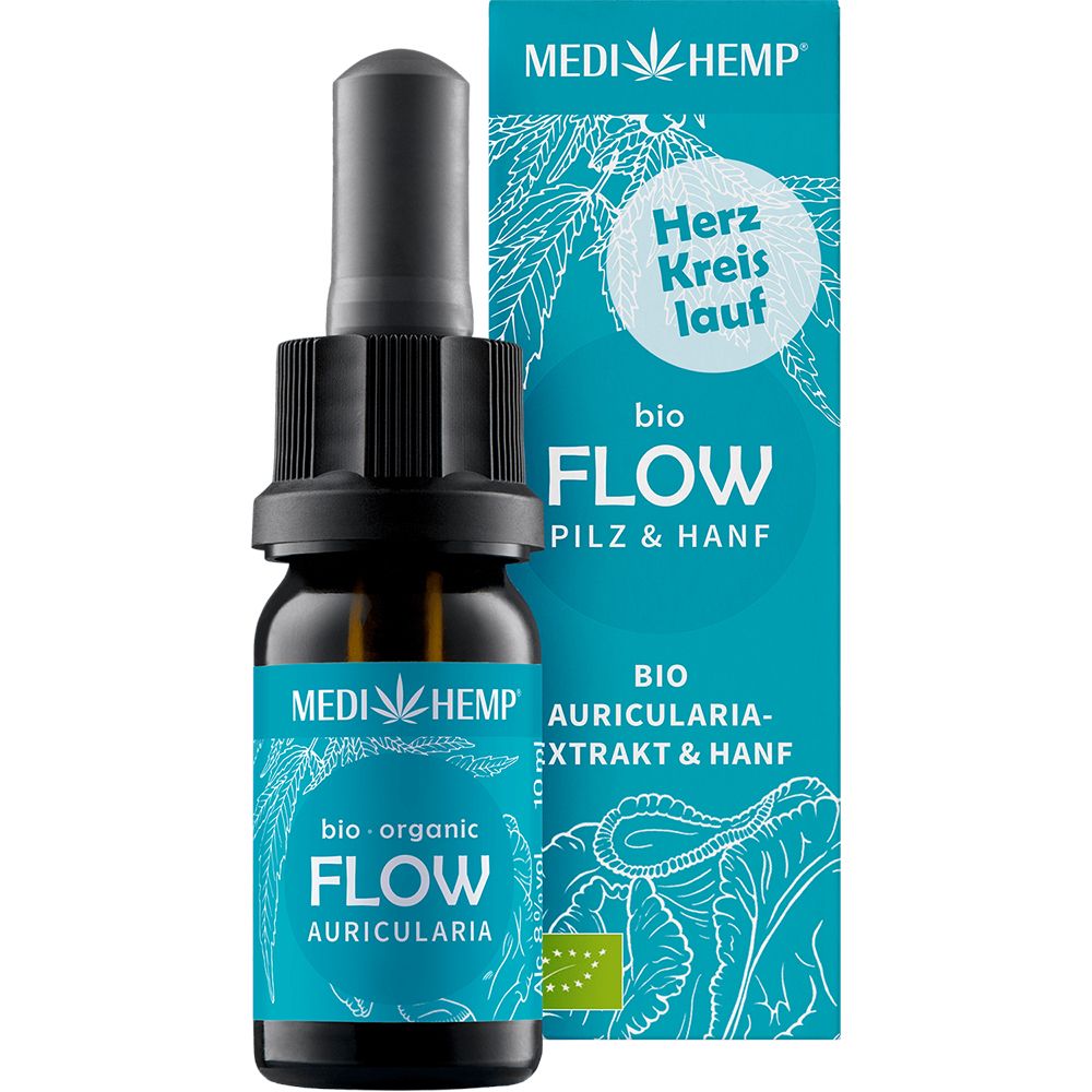 MEDIHEMP Bio FLOW Auricularia-Extrakt & Hanf