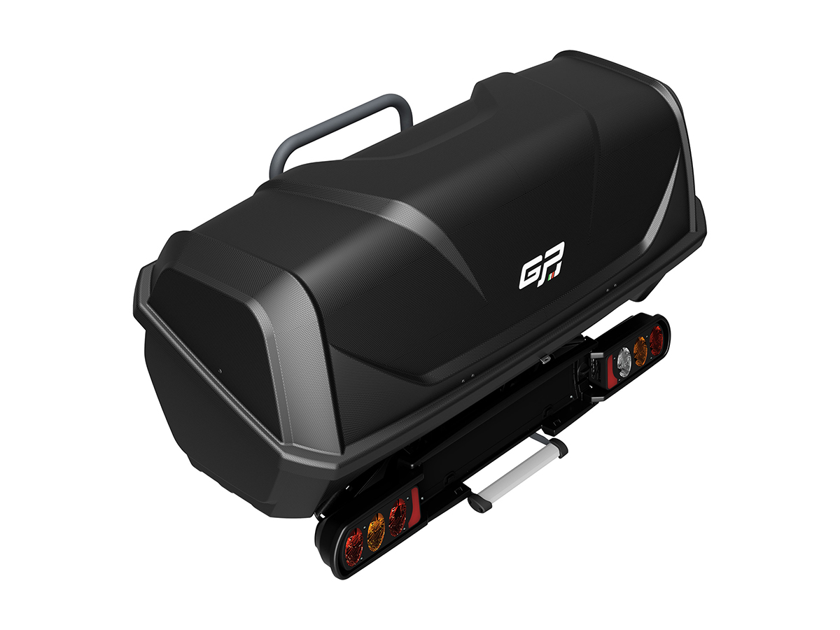 GP Evolve bagagebox met Pure Instinct fietsendrager