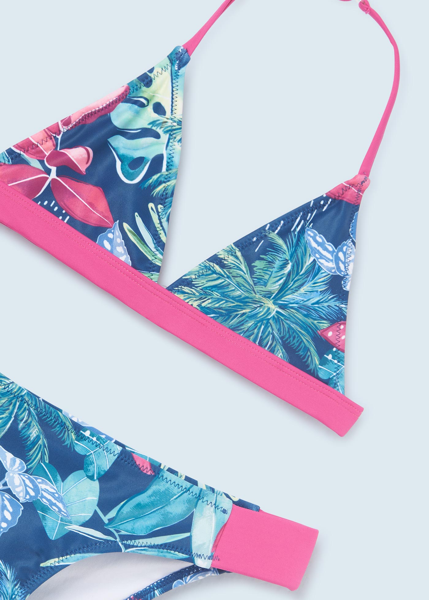 Biquíni triangular feminino
