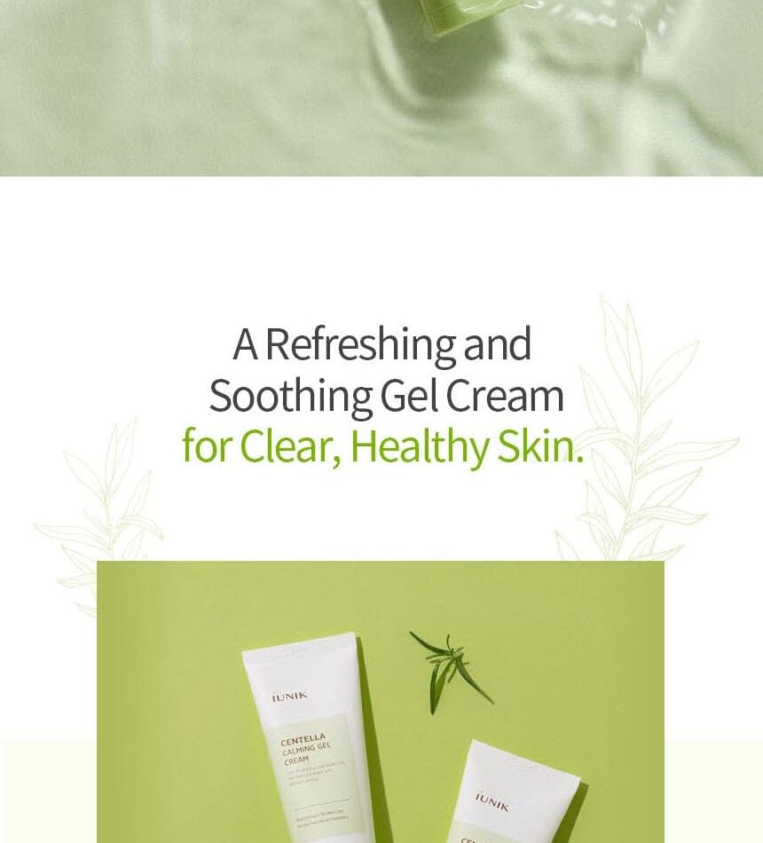 iUNIK - Centella Kalmerende Gelcrème 60ml
