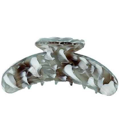 By Stær Haarspange - 13 x 5,5 cm - Lola - Splash Meerblau/Weiß/B
