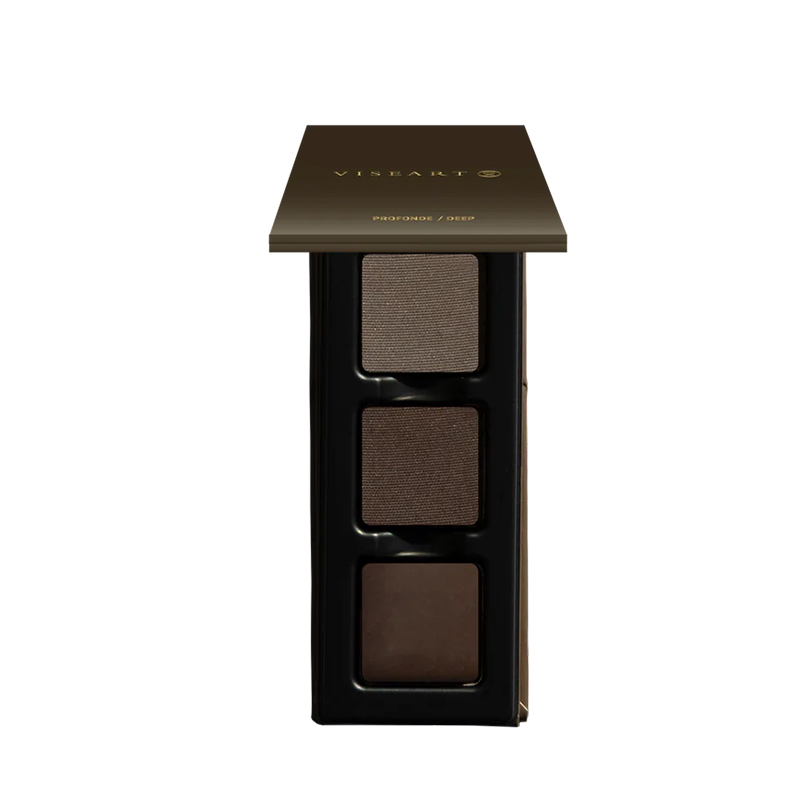 Viseart - Seamless Brow Structure Deep Trio, Palette