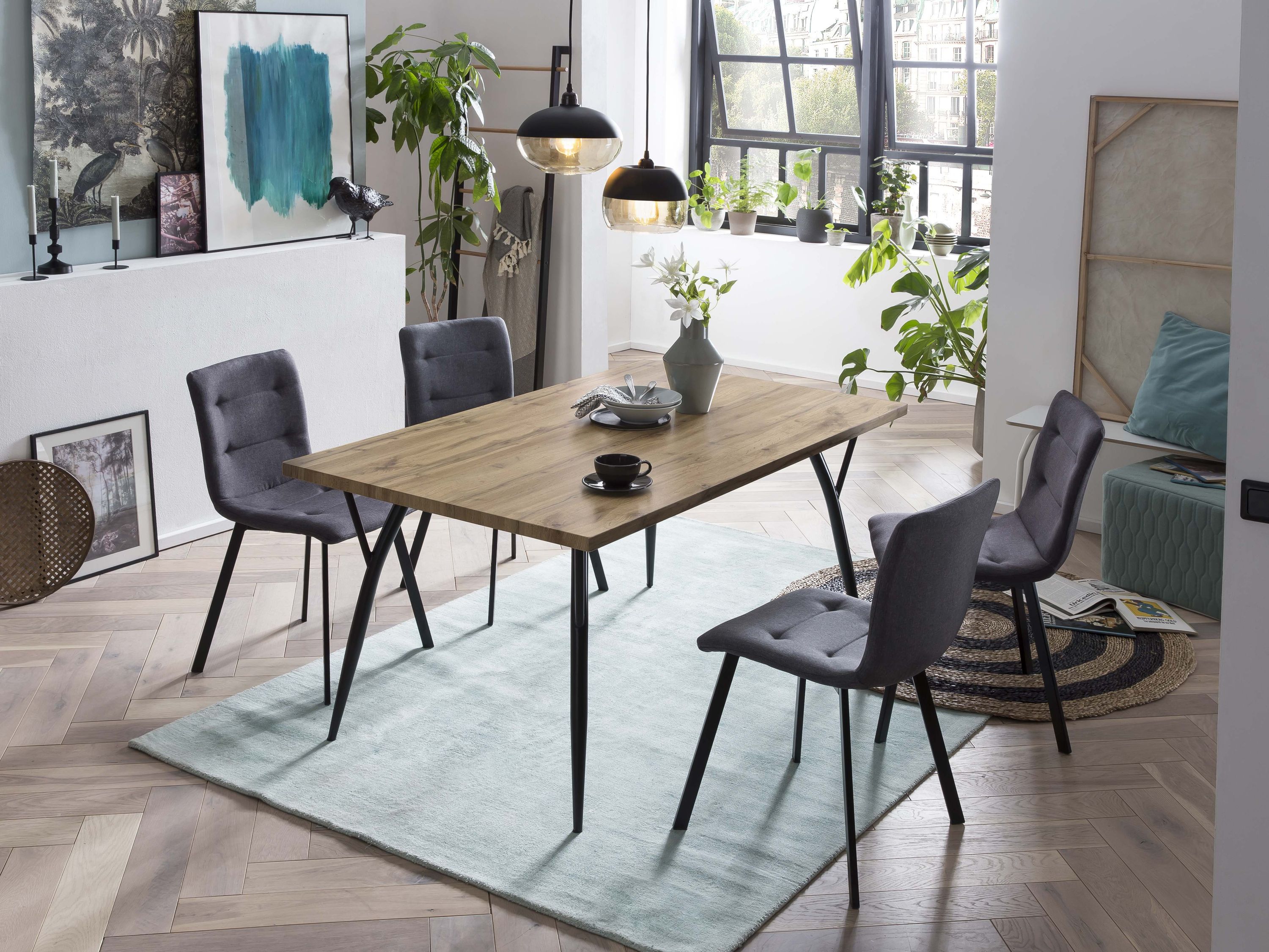 Tisch 150x90cm Esstisch Küchentisch Wohnzimmertisch Esszimmer Küche Möbel