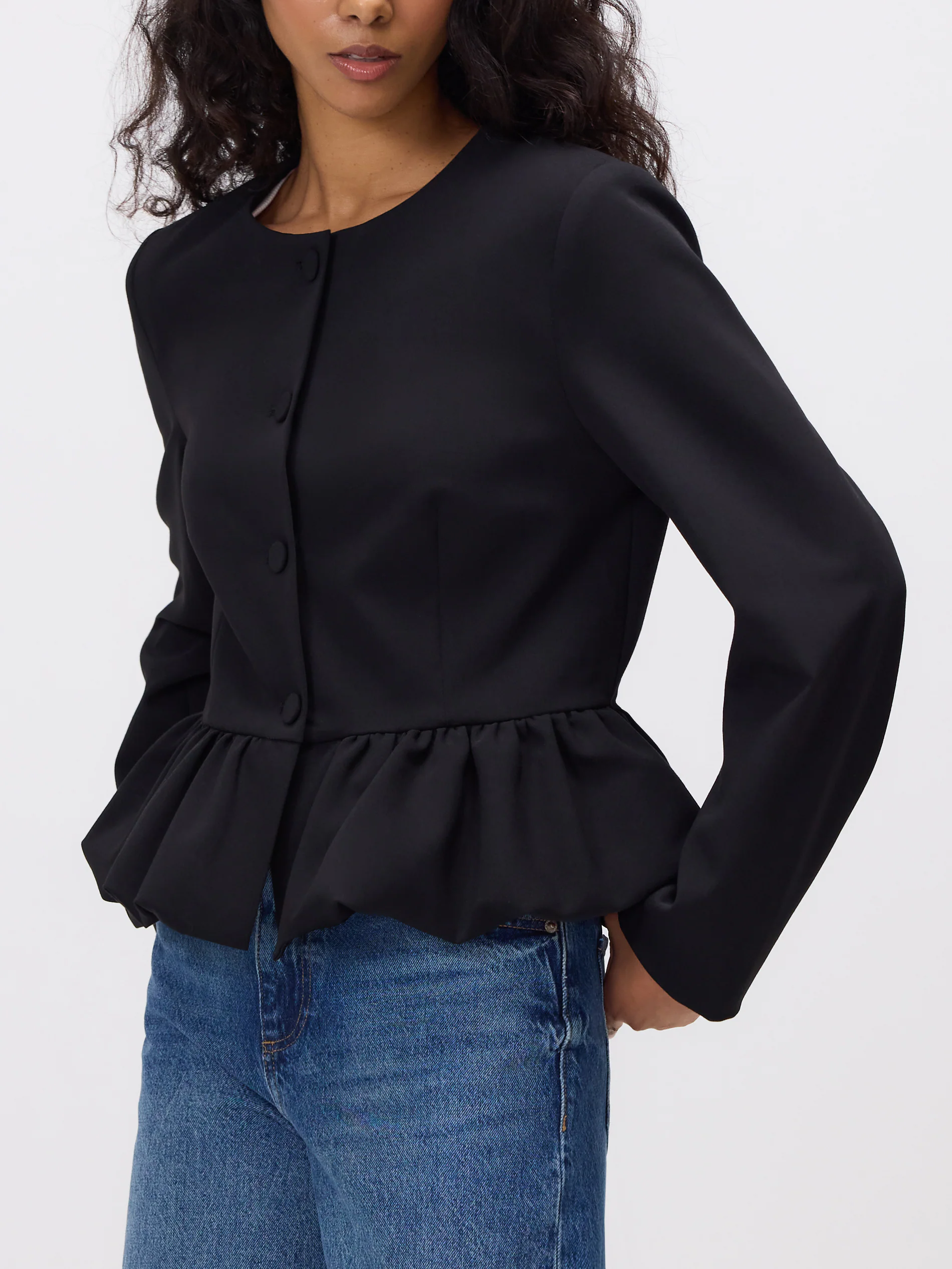 Blazer mit Schößchen