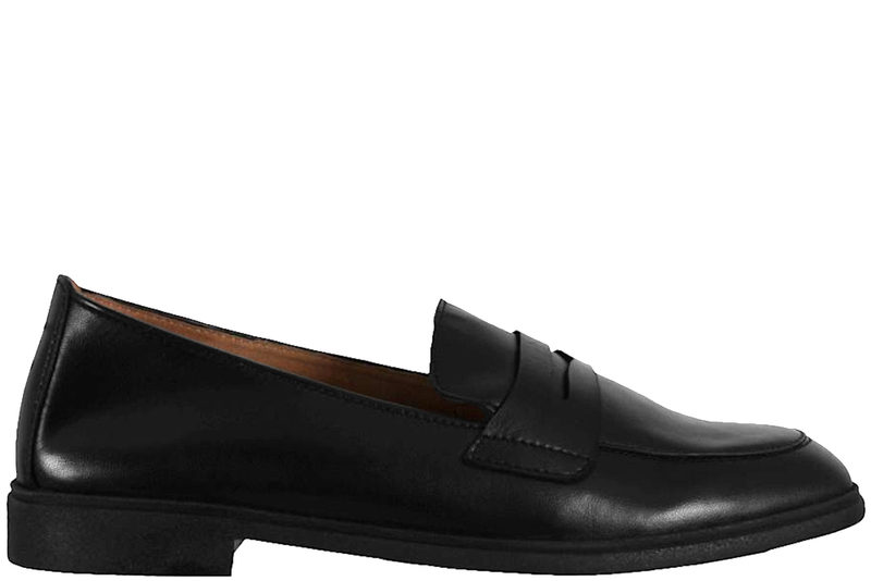 GABOR LOAFERS I SORT GLAT SKIND