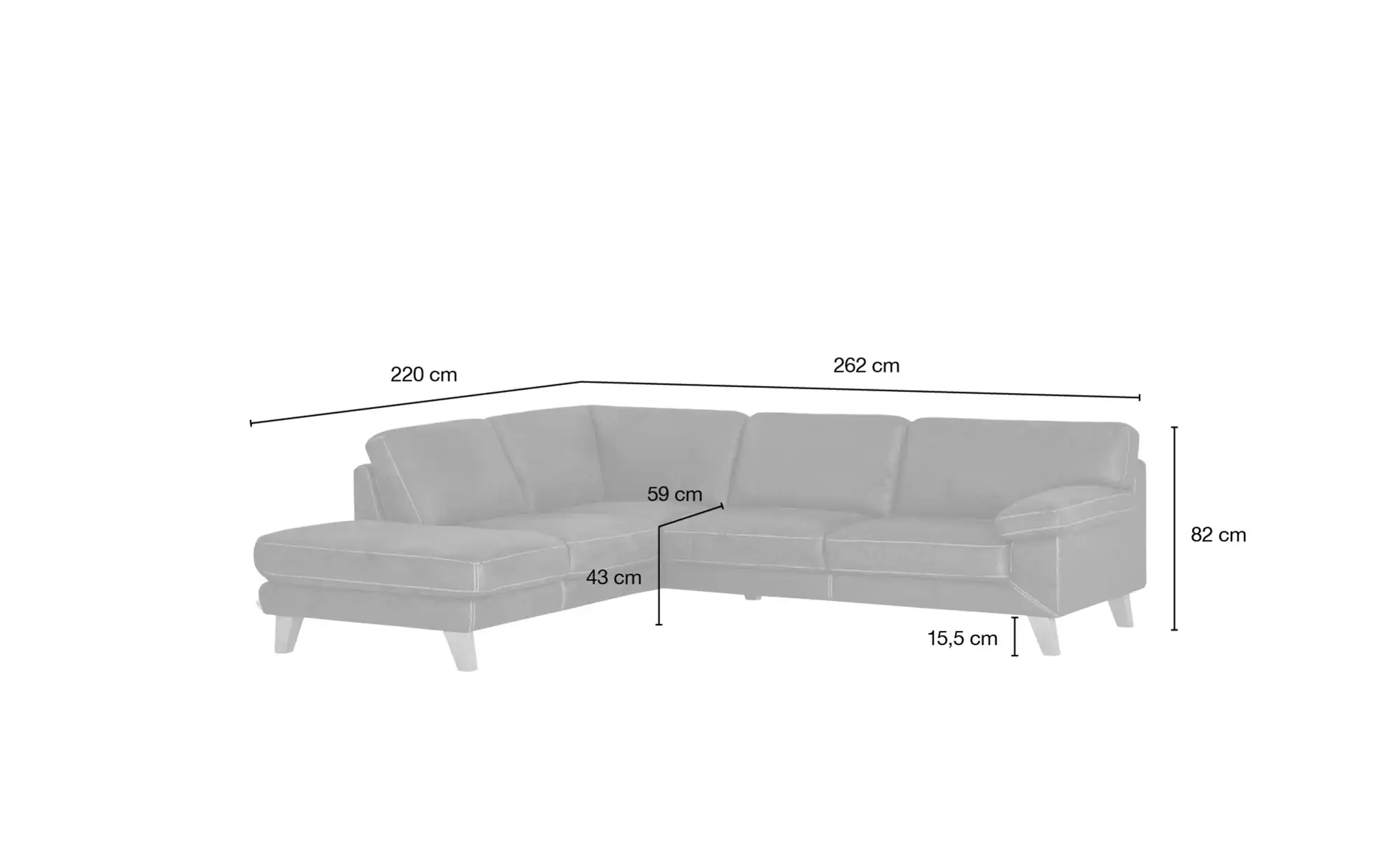 smart Ecksofa Tine