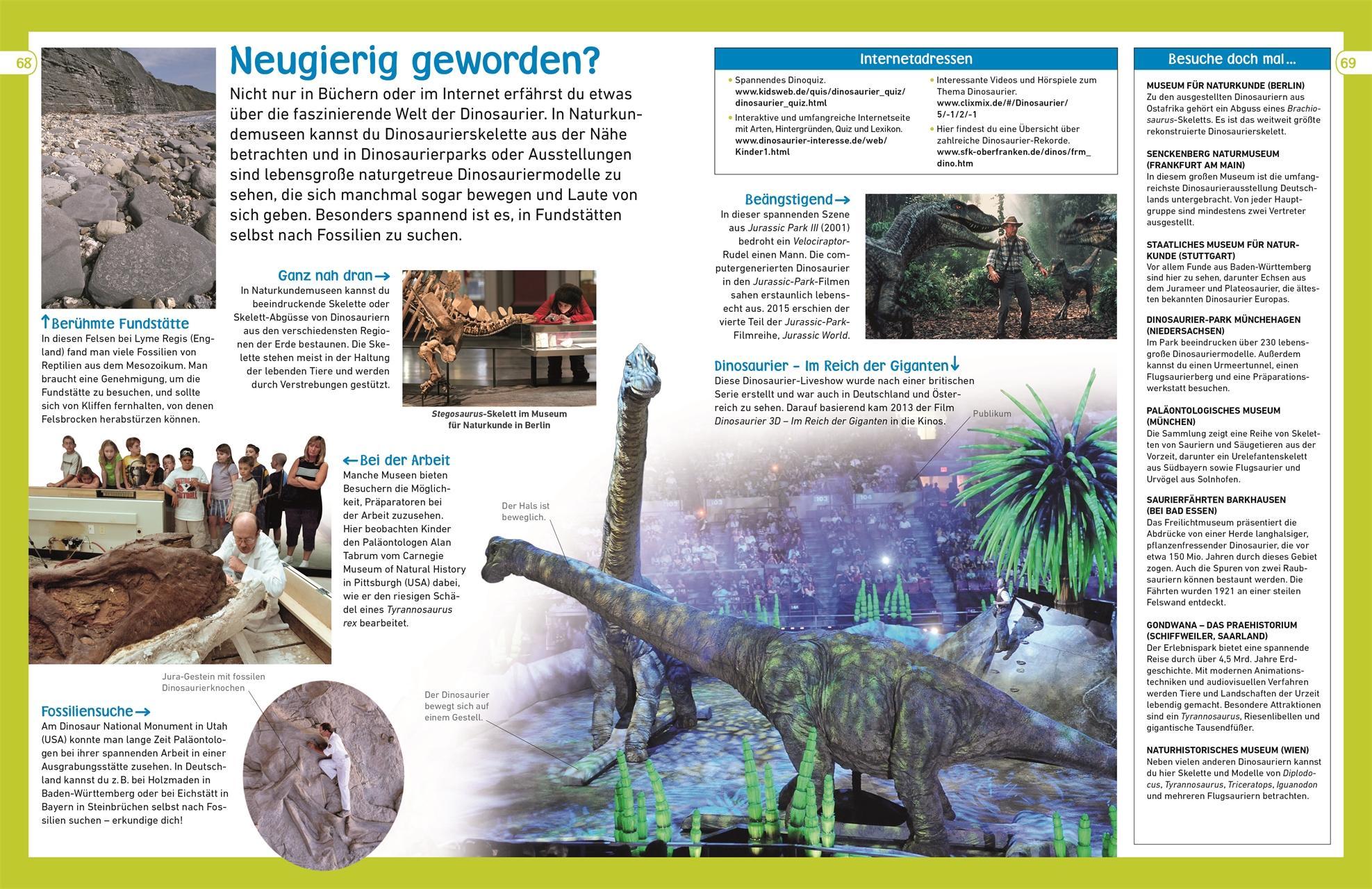 memo Wissen entdecken. Dinosaurier