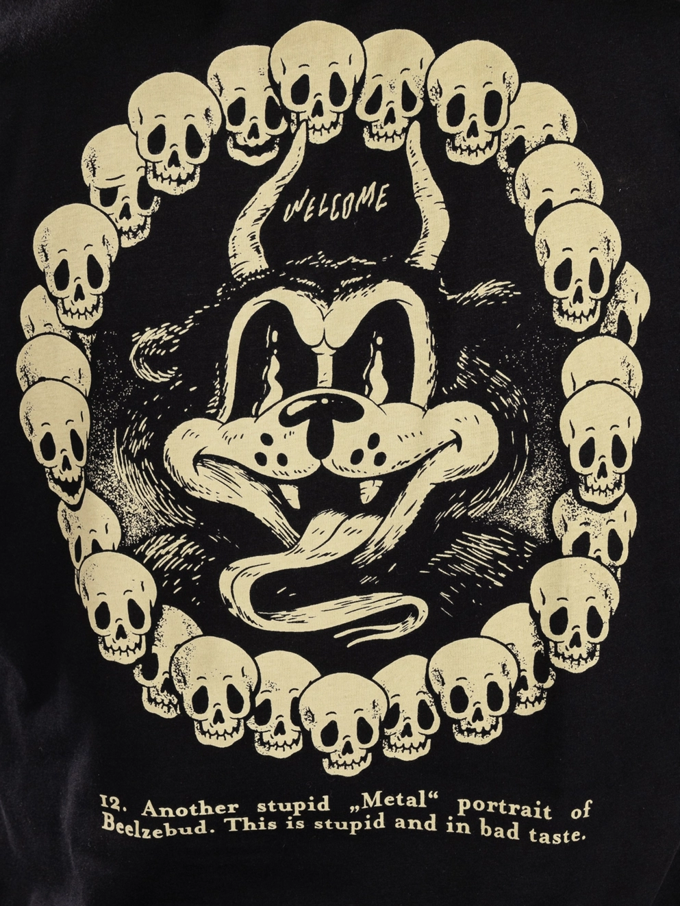 The Dudes Beelzebud T-Shirt black