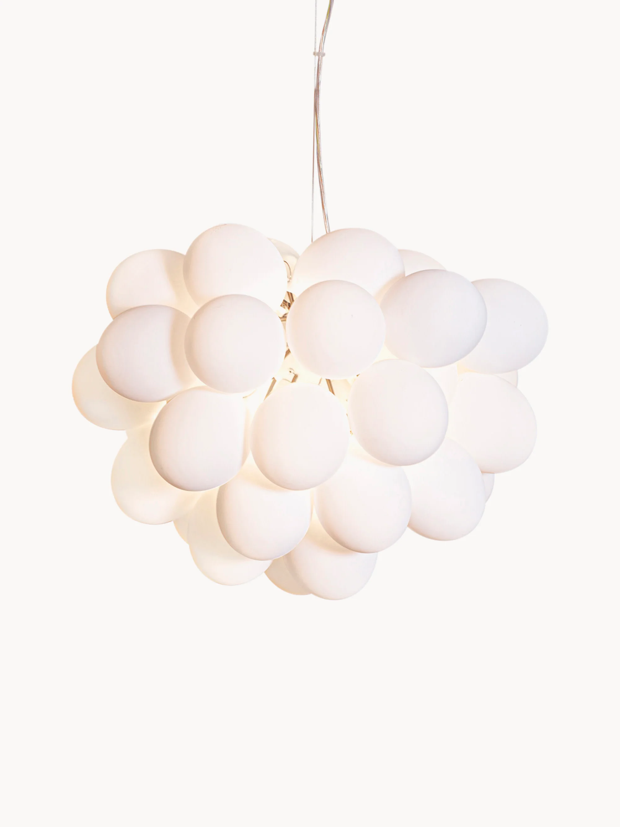 Mondgeblazen hanglamp Gross
