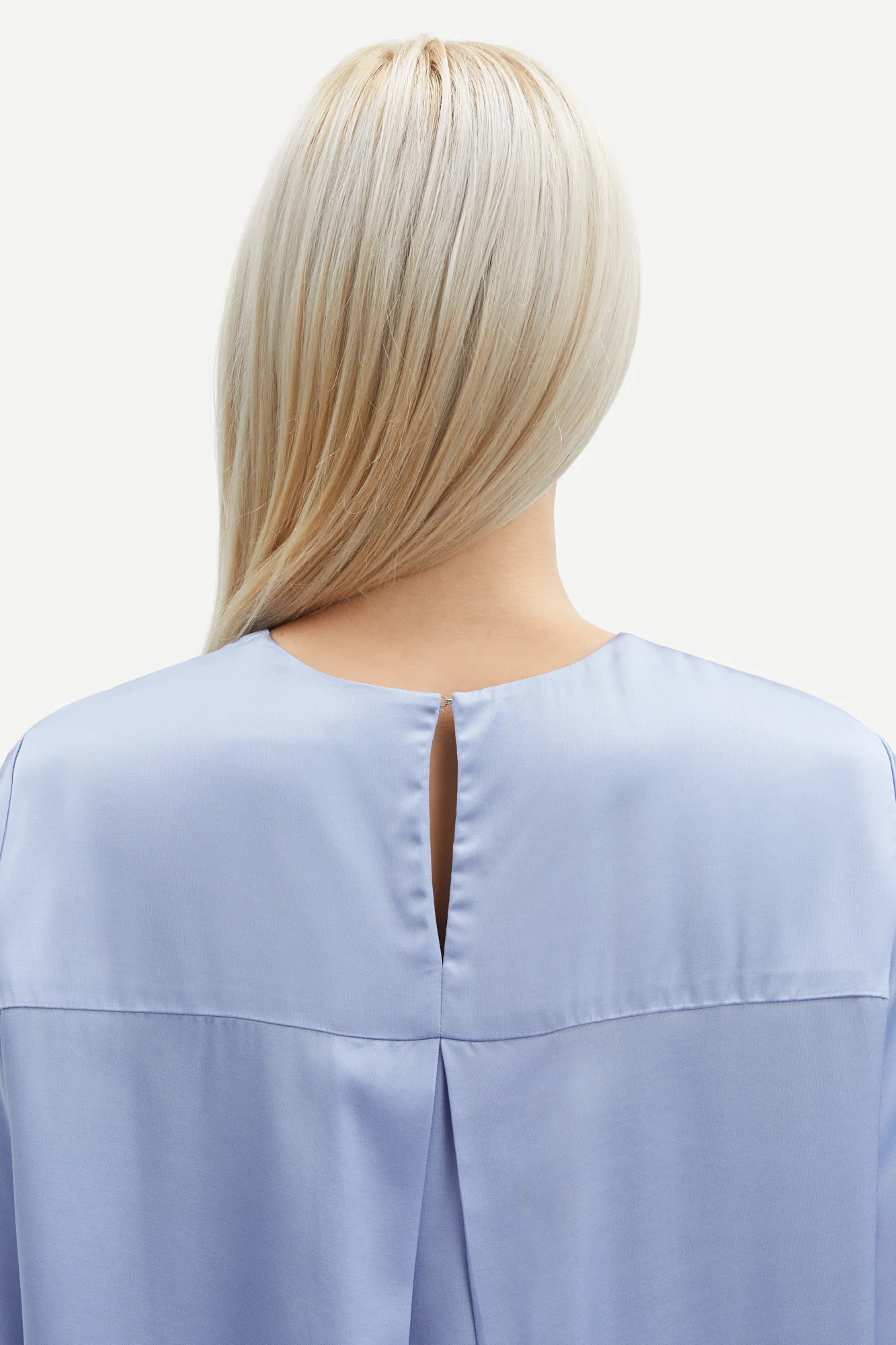 Samsøe Samsøe  Denise bluse - Blue Heron