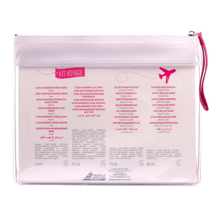 Trousse voyage été 2017