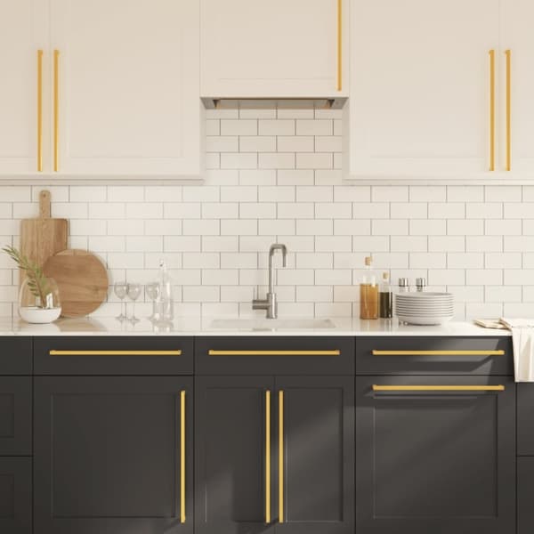 vidaXL Skaphåndtak 20 stk gulv 480 mm rustfritt stål